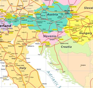 austria-slovenia-croatia-map